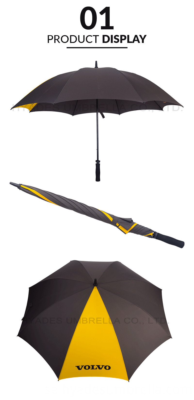 2 färger lättvikt golf paraply 2 Colors Lightweight Golf Umbrella